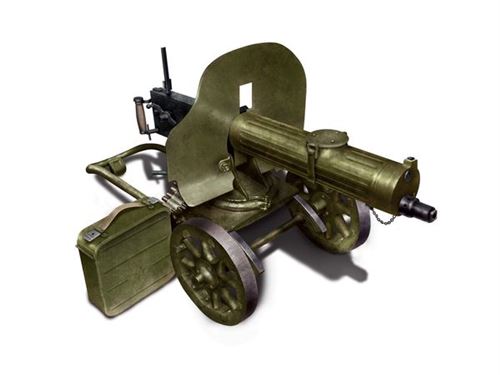 Soviet Maxim Machine Gun 1941 - 1:35e - Icm