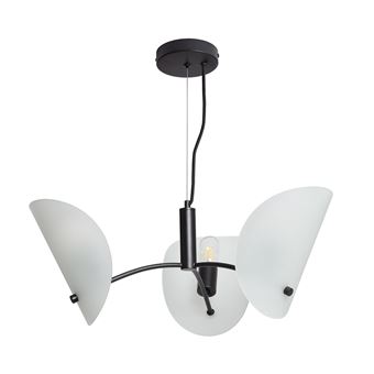 TechBrey Suspension Métal et Verre Genaro Blanc - 1