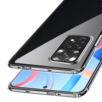Pack Coque Silicone Transparente + 2 Verres Trempés Pour Xiaomi Redmi Note 11