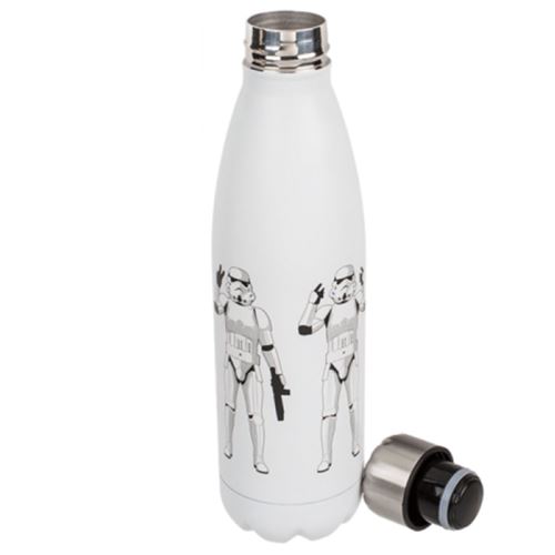 Bouteille isotherme blanche en inox Stormtrooper