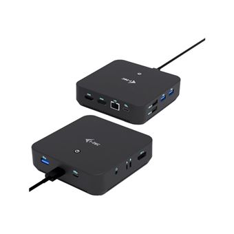 i-Tec - Dockingstation - USB-C / USB4 / Thunderbolt 3 / Thunderbolt 4 / Thunderbolt 5 - 2 x HDMI, DP++ - 1GbE - Europa - 1
