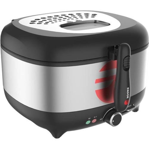 Friteuse Electrique - Fagor - Fg2310 - 3.5L -1800 W - Filtre Anti Odeurs - Corps En Acier