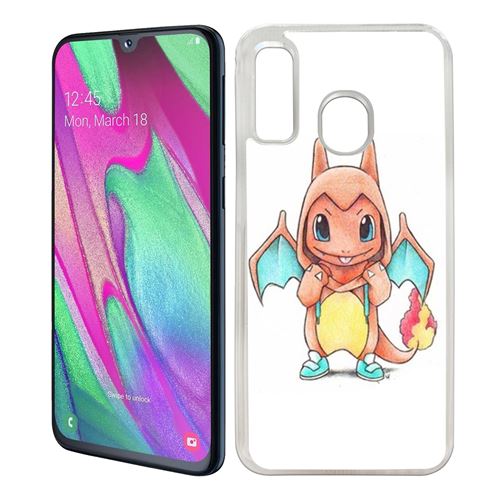 Coque pour Samsung Galaxy A40 -  Pokemon Bébé Salameche