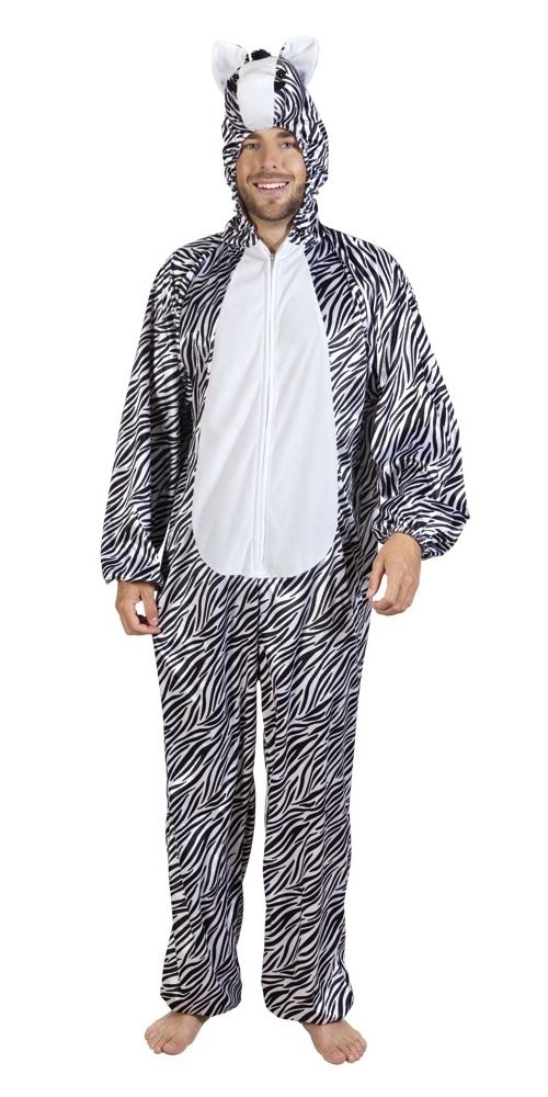 Boland costume adulte Zebra en peluche