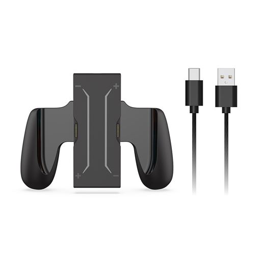 FOXDOCK - Support de Charge Magnétique Détachable pour Manettes Switch 2 - Grip de Recharge avec Touches Programmables GL/GR
