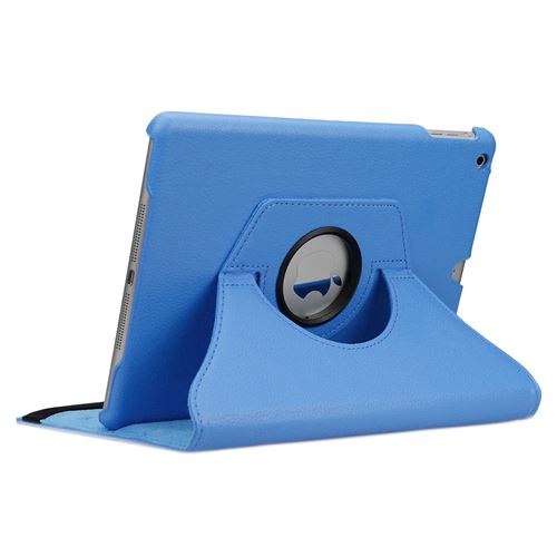 doupi Rotatif Housse pour iPad Pro (10,5 pouces), Deluxe 360 Degrés Smart Coque de Protection Simili Cuir Coque Cover et Case, bleu