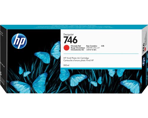 HP 746 - 300 ml - rouge chromatique - original - DesignJet - cartouche d'encre