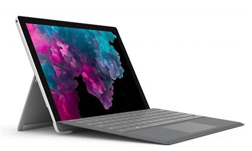 microsoft deutschland gmbh microsoft surface pro 6 i7 256gb 8gb platinium *new* noir