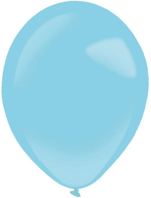 Amscan ballons 13 cm en latex bleu clair 100 pièces