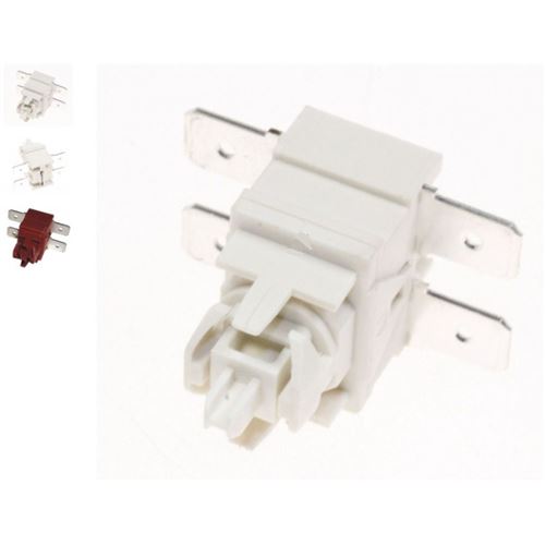 Hotpoint-Ariston Interrupteur Bipolaire On-Off Pour Lave Vaisselle Ariston Scholtes