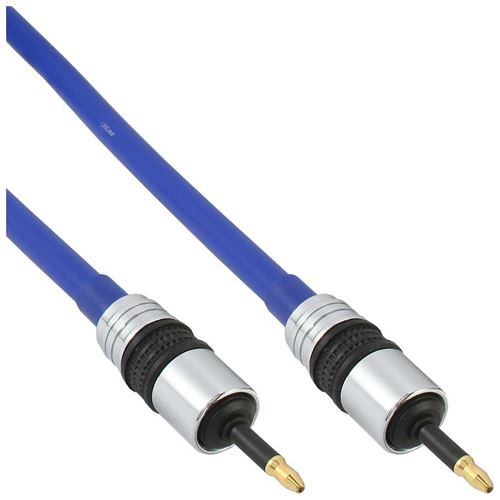 Câble Cinch AUDIO, InLine, prise doré, 1x Cinch mâle/mâle, 7m