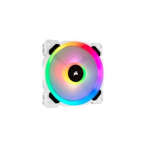 CORSAIR Ventilateur LL120 Pro LED RGB 120mm Blanc - (CO-9050091-WW)