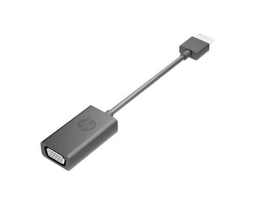 HP HDMI to VGA Display Adapter Adaptateur vidéo HDMI - VGA HD-15 (VGA) (F) pour HDMI (M) 17.3 cm pour OMEN by HP 15; ENVY x360;…
