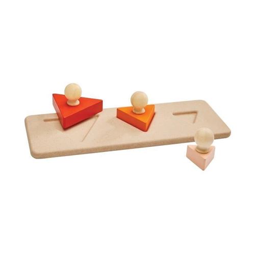 PLAN TOYS Encastrement méthode Montessori - Triangle