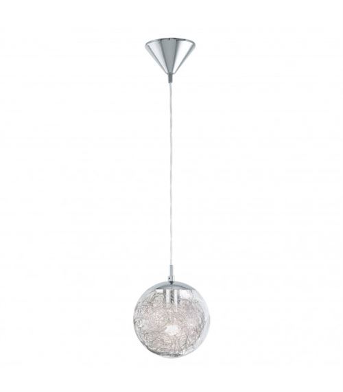 Suspension LUBERIO 1 ampoule chrome