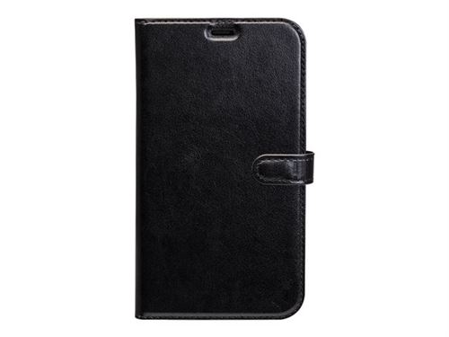 Bigben Connected Folio Wallet - Protection à rabat pour téléphone portable - synthétique - noir - pour Apple iPhone XR