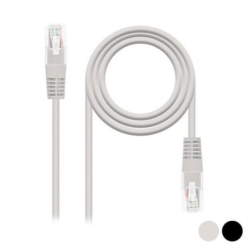 Nanocable Cable de Red RJ45 UTP AWG24 Cat. 5e 3m Negro - Image 2