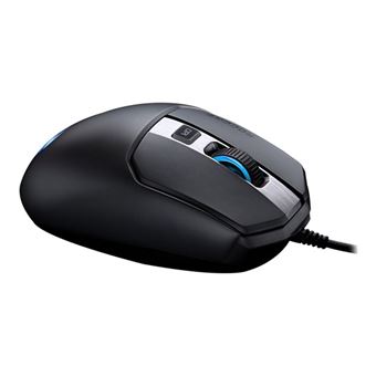 ROCCAT Kain 120 AIMO - Souris - optique - filaire - USB 2.0 - noir