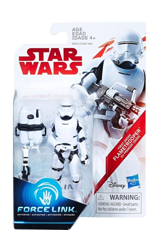 Star wars force link 2.0 : flametrooper premier ordre - figurine 9.5 cm - personnage disney - nouveaute