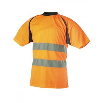 Tee-shirt de travail Haute Visibilité Orange SINGER - T.XL - SUZO04 - 1