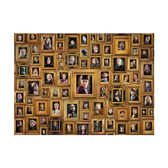 Clementoni - Puzzle Harry Potter 1000 Pièces - Compact Box - 70x50 Cm - Fabriqué En Italie - Cadeau Adulte Fan