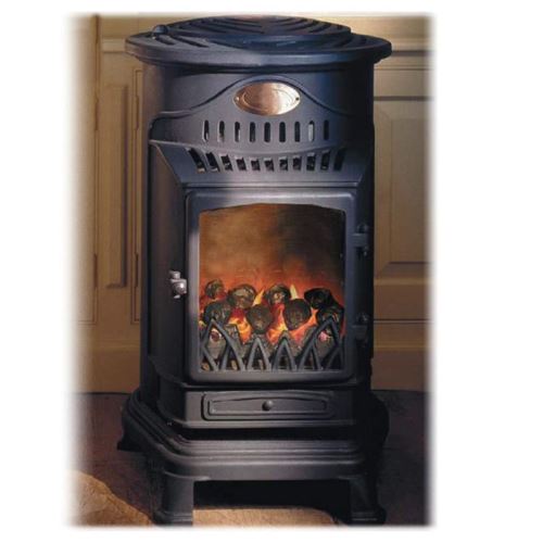 Chauffage D Appoint Gaz 3 Kw Provence Noir Style Vieux Poele