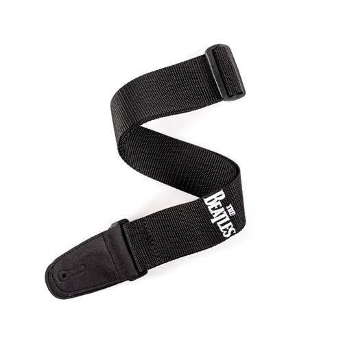 Planet Waves PWSBT100 - Sangle noire The Beatles en polypropylène pour guitare