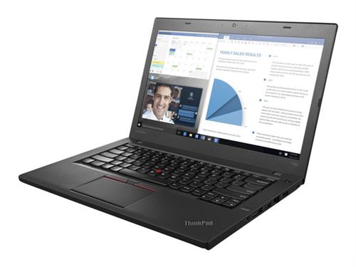 Lenovo ThinkPad T460 20FM - Ultrabook - Intel Core i5 6200U / 2.3 GHz - Win 10 Pro 64 bits - HD Graphics 520 - 8 Go RAM - 256 Go SSD TCG Opal Encrypti