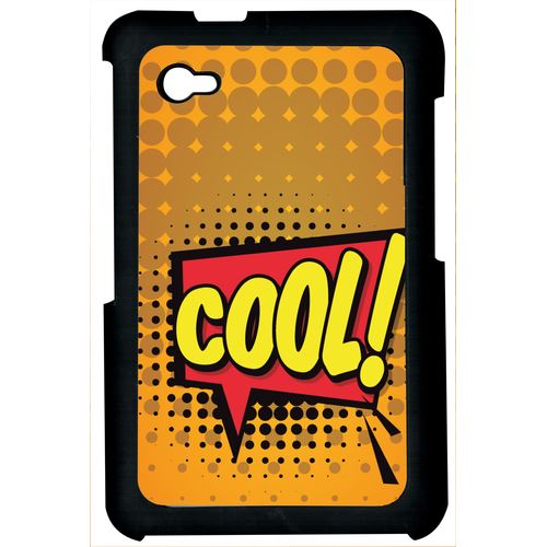 Coque Samsung Galaxy Tab 7.0+ Plus Cool Fond Orange