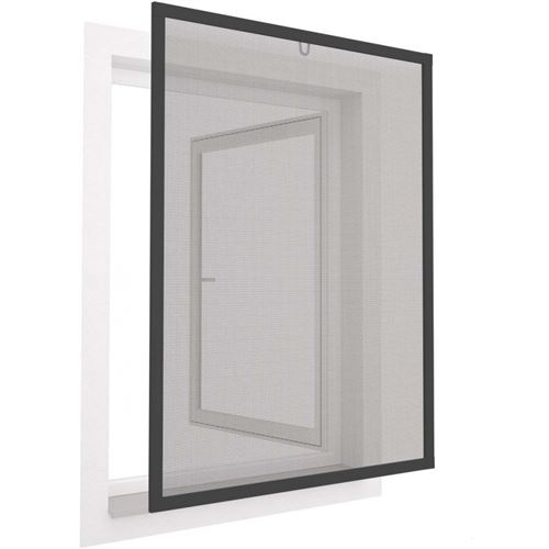 Easy Life - Moustiquaire pour fenêtre avec cadre en aluminium 100x120 cm