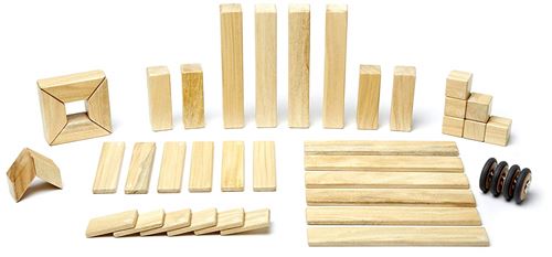 Tegu - 42P-NAT-306T - Blocs de Bois Magnétiques - Natural