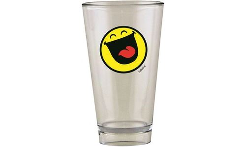 Set 4 verres Générique Smiley