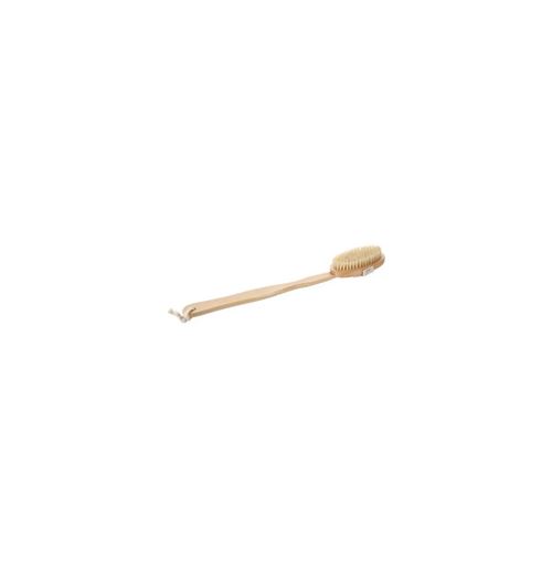Brosse à Dos en Bois Détachable 43cm Naturel
