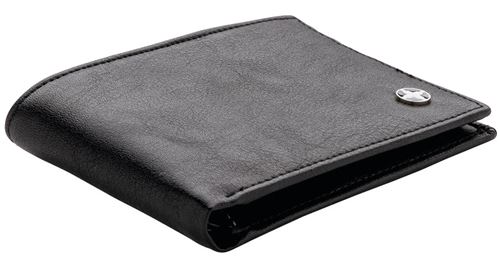 Swiss Peak portefeuille cuir artificiel anti-écrémage noir