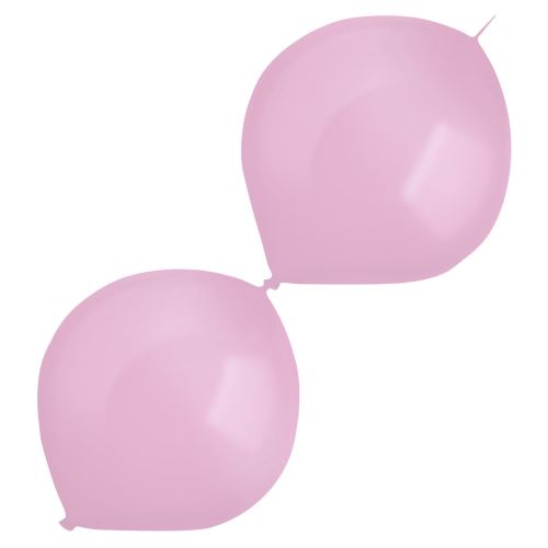 Amscan ballons pendules perle 30 cm latex rose 50 pièces