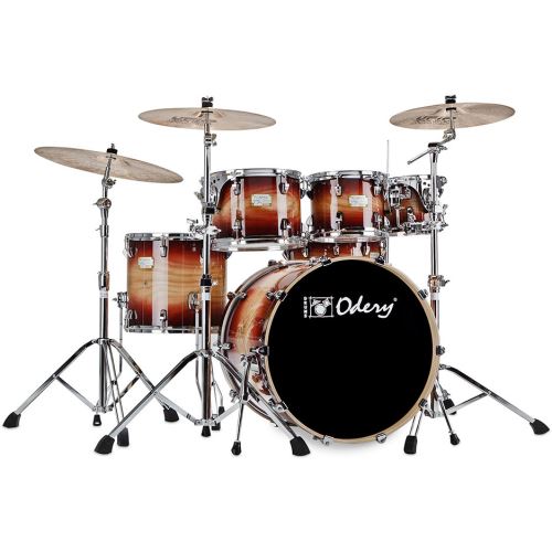 Odery Fusion 201 Dark Wine batterie 6 fûts + hardware