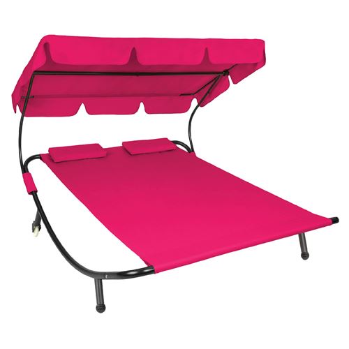 TecTake Transat 2 places - rose
