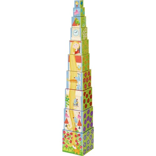 Haba Blocs empilables Rapunzel