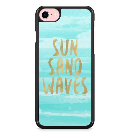 Coque Fifrelin pour iPhone 5C Sun Sand Waves Summer