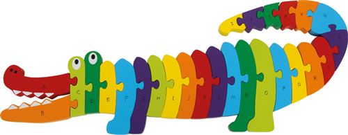 Puzzle Crocodile «Alphabet»