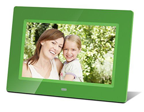 Braun DigiFrame 711 7 Vert cadre photos numériques - Cadres photos numériques (17,8 cm (7), 800 x 480 pixels, TFT, 250 cd/m², 400:1, 4:3, 16:9)