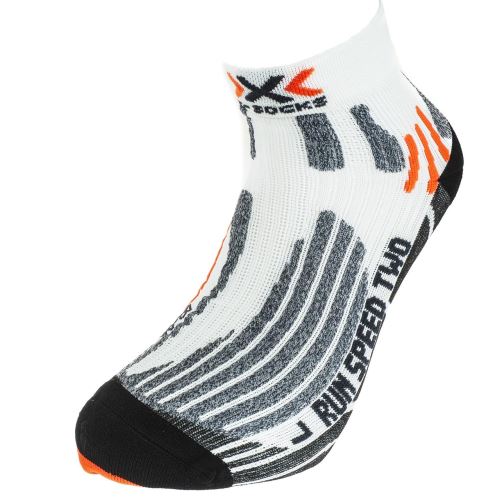 Chaussettes de running X-socks Run speed two cho7 run Blanc taille : 39-41 réf : 0