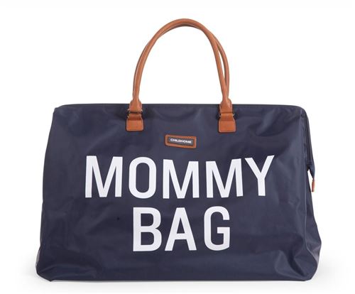 CHILDHOME Mommy Bag Sac A Langer Navy Blanc