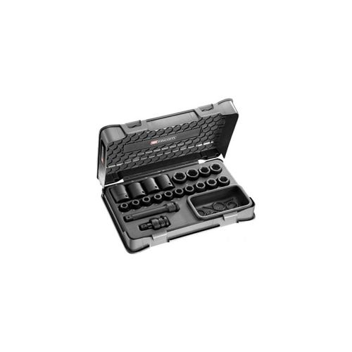 Coffret Douilles 1/2' Impact 6 Pans 8-27 Mm Facom - Ns.500B
