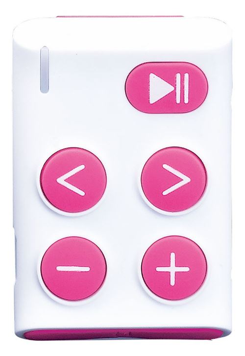 Lenco MP3-Player Xemio-154 0 GB rose Befestigungsclip