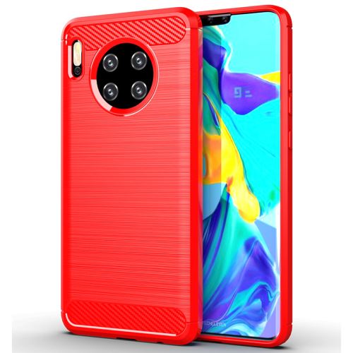 Etui Coque de protection durable souple pour Huawei Mate 30 - Rouge