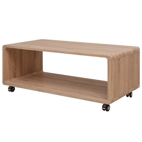 vidaXL Table basse Marron