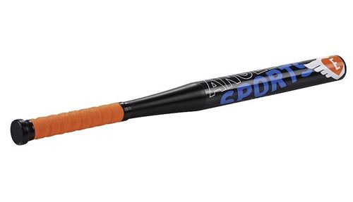 Angel Sports batte de baseball 28'' plastique noir/orange 46 cm