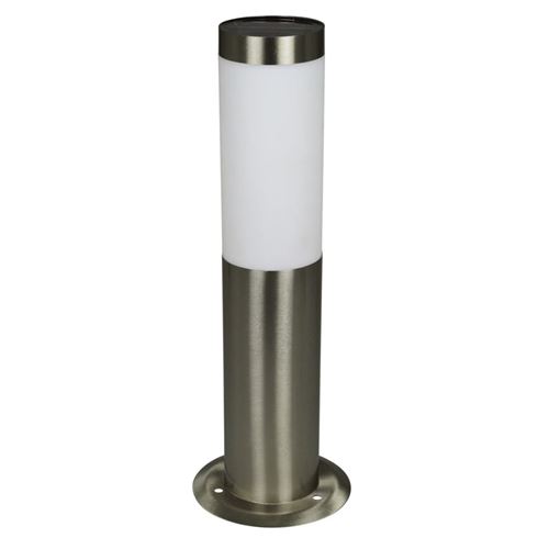 Luxbright Lampe LED solaire de jardin Idaho Argenté 39135