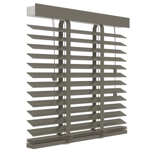 Decosol Store horizontal Bois 50 mm 60x130 cm Taupe